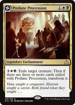Profane Procession (166) [Rivals of Ixalan]