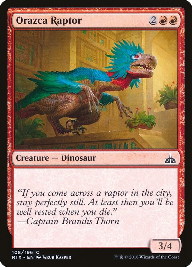 Orazca Raptor (108) [Rivals of Ixalan]