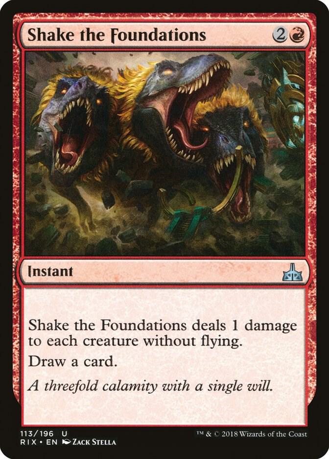 Shake the Foundations (113) [Rivals of Ixalan]