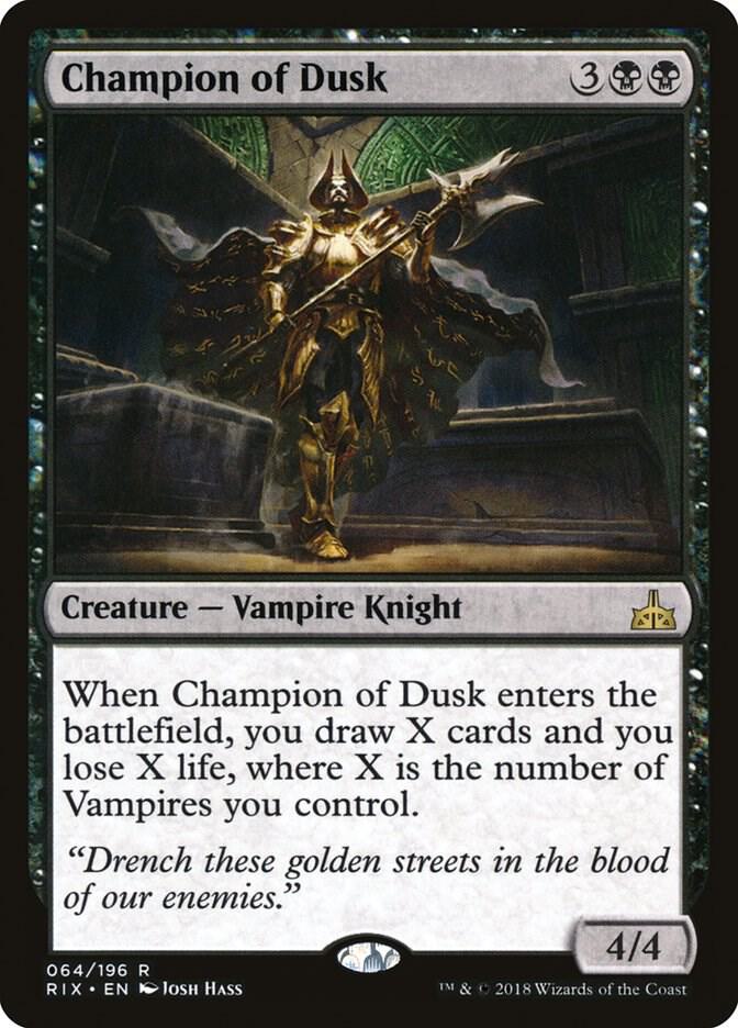 Champion of Dusk (64) [Rivals of Ixalan]