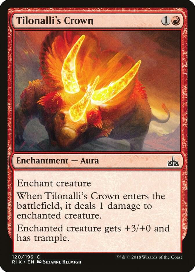 Tilonalli's Crown (120) [Rivals of Ixalan]
