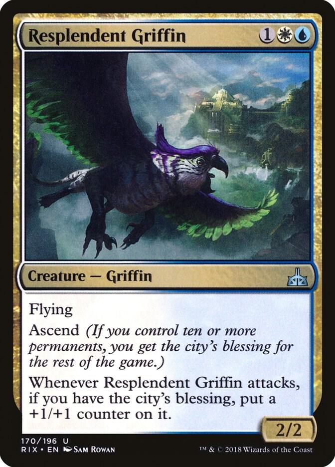 Resplendent Griffin (170) [Rivals of Ixalan]
