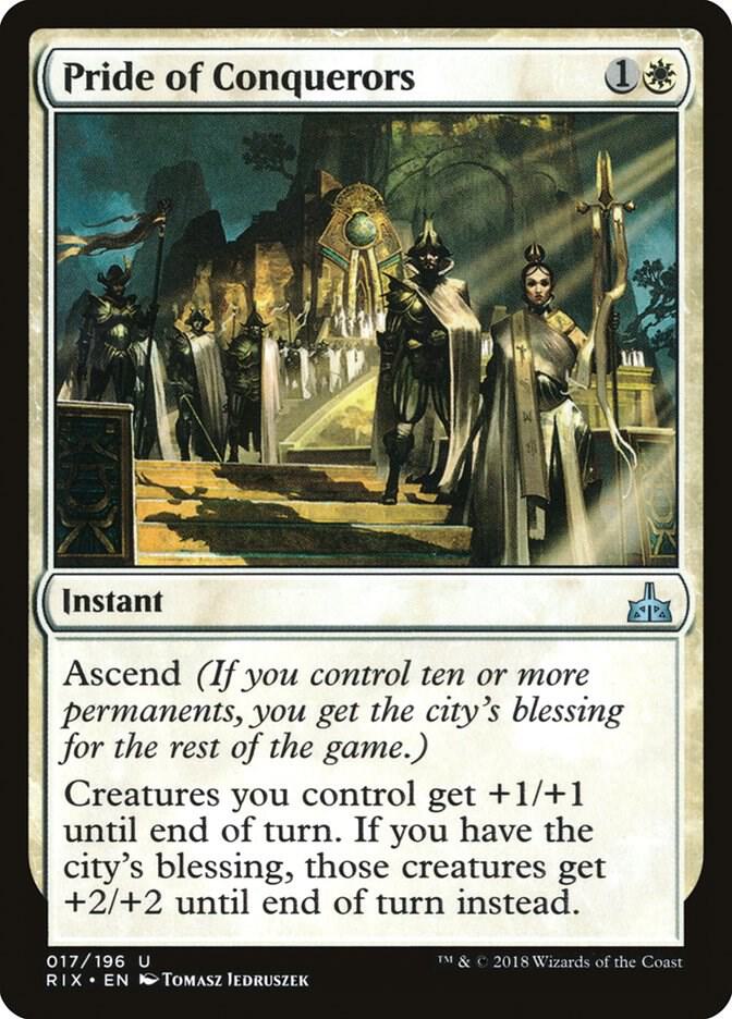 Pride of Conquerors (17) [Rivals of Ixalan]