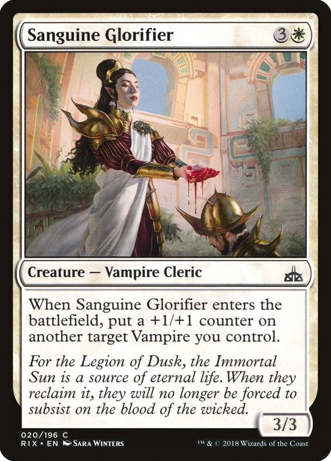 Sanguine Glorifier (20) [Rivals of Ixalan]