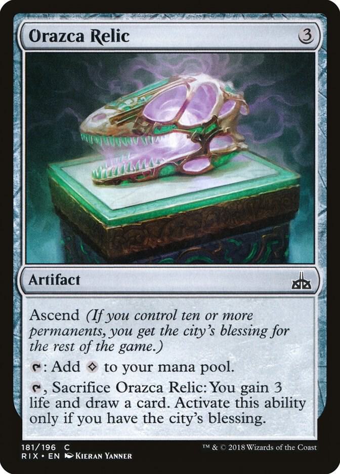 Orazca Relic (181) [Rivals of Ixalan]