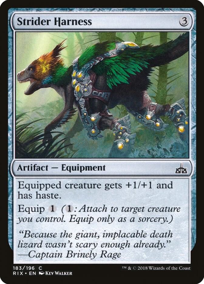 Strider Harness (183) [Rivals of Ixalan]