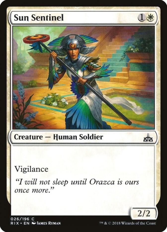 Sun Sentinel (26) [Rivals of Ixalan]