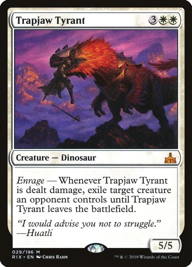 Trapjaw Tyrant (29) [Rivals of Ixalan]