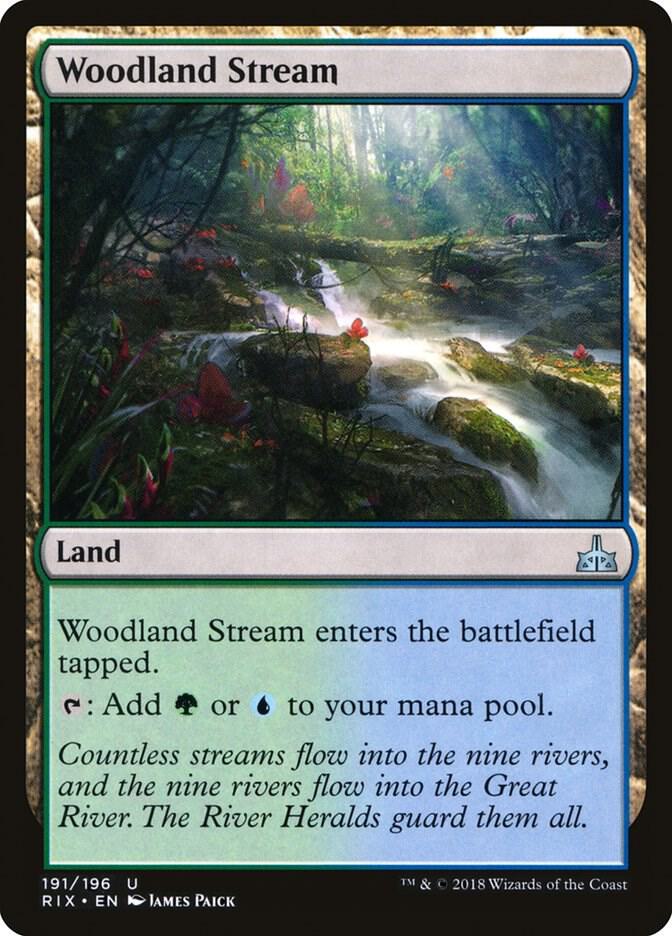 Woodland Stream (191) [Rivals of Ixalan]