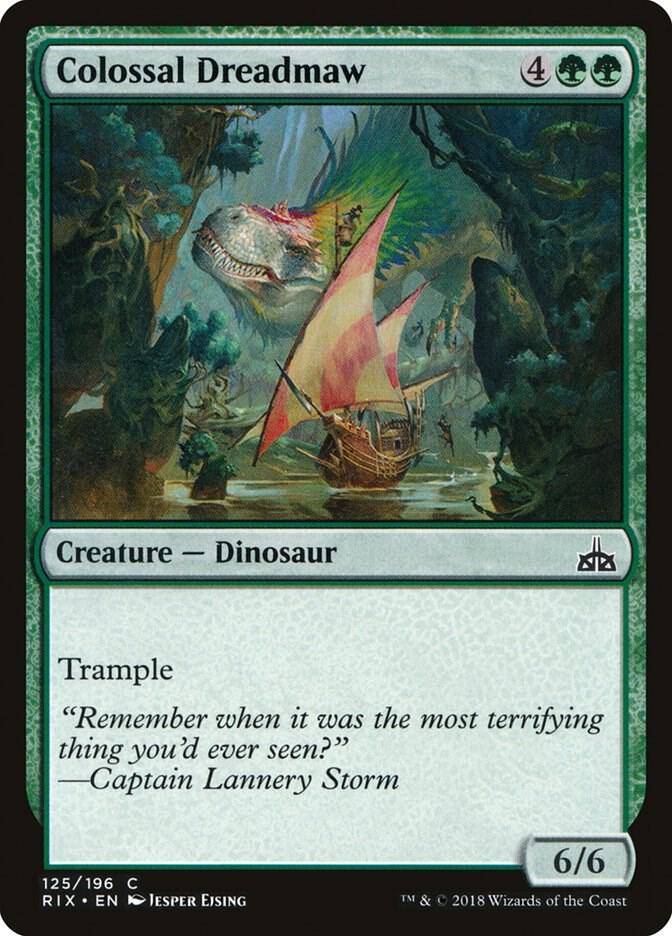 Colossal Dreadmaw (125) [Rivals of Ixalan]