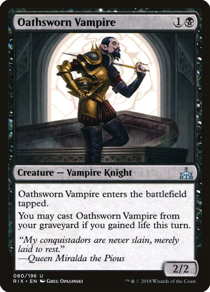Oathsworn Vampire (80) [Rivals of Ixalan]