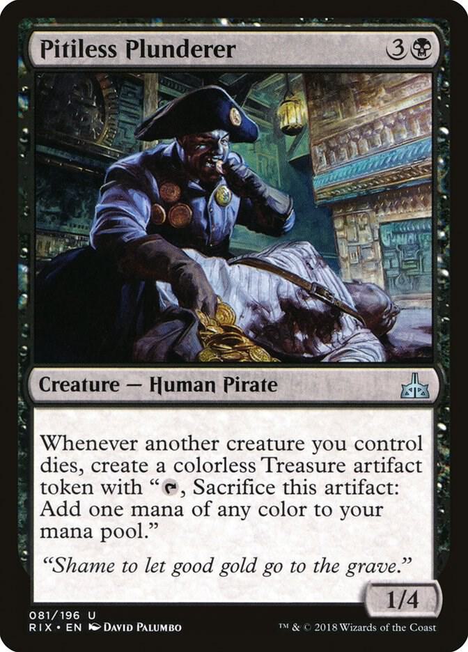 Pitiless Plunderer (81) [Rivals of Ixalan]