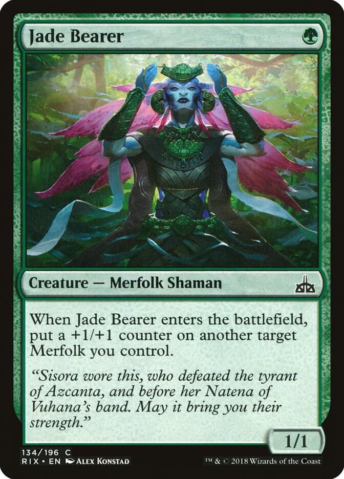 Jade Bearer (134) [Rivals of Ixalan]