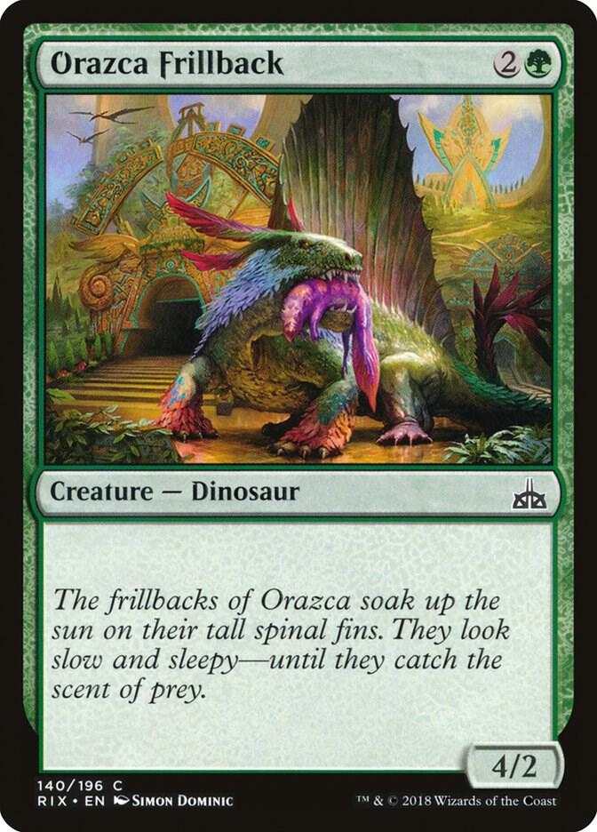Orazca Frillback (140) [Rivals of Ixalan]