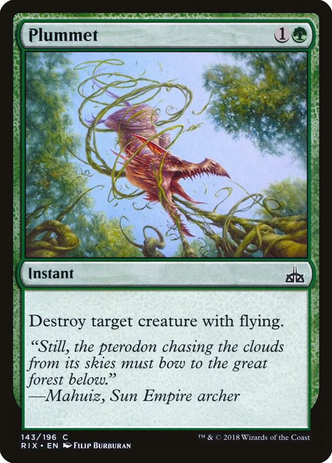 Plummet (143) [Rivals of Ixalan]