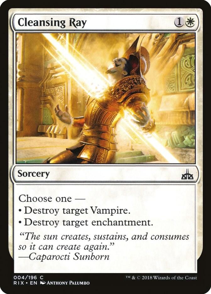 Cleansing Ray (4) [Rivals of Ixalan]
