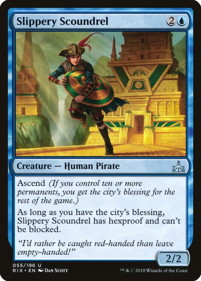 Slippery Scoundrel (55) [Rivals of Ixalan]