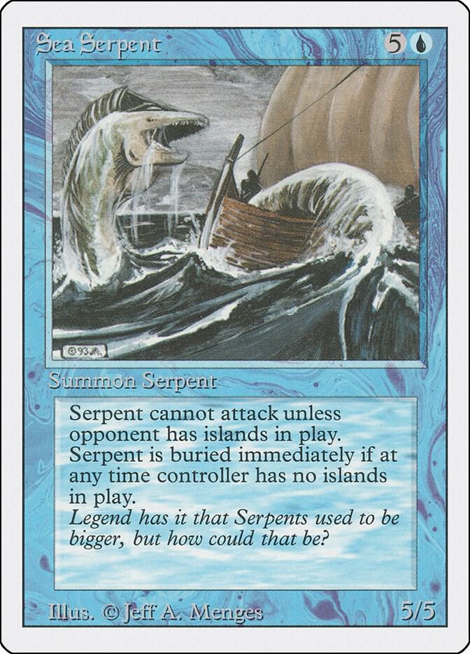 Sea Serpent (78) [Revised Edition]