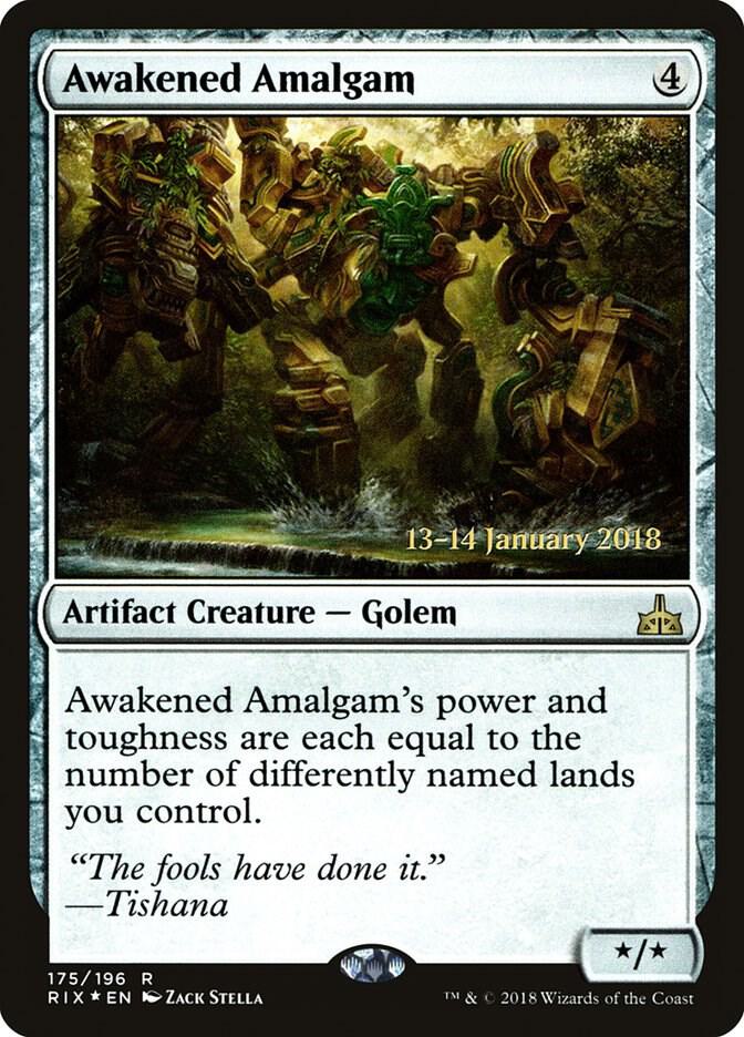 Awakened Amalgam (175) [Prerelease Cards]