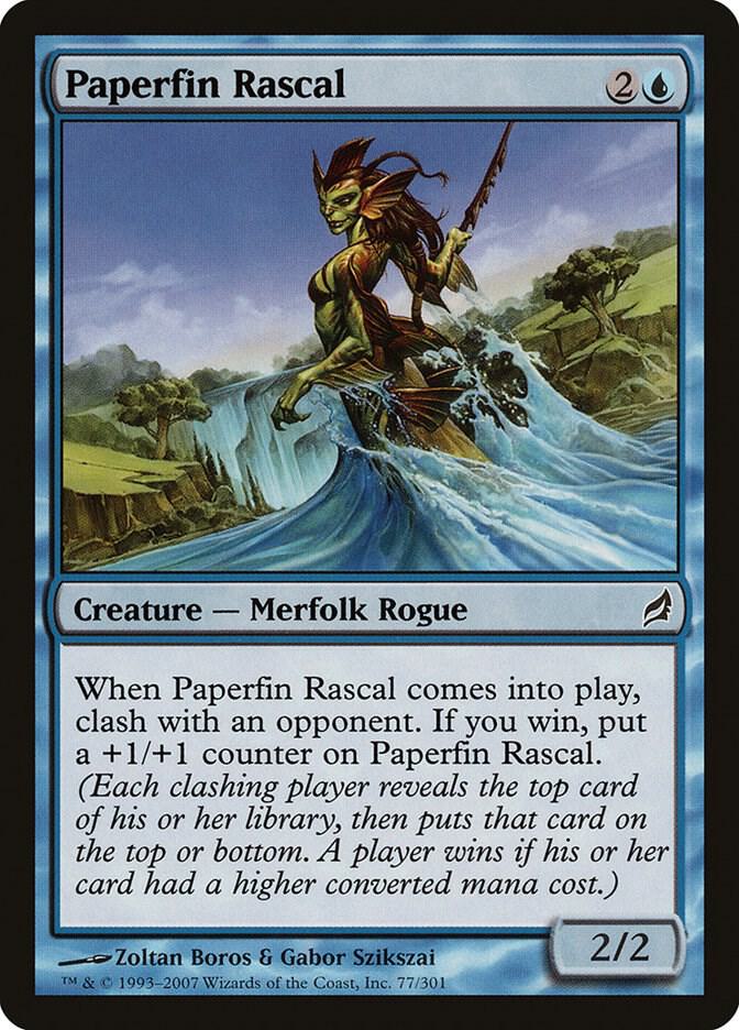 Paperfin Rascal (77) [Lorwyn]