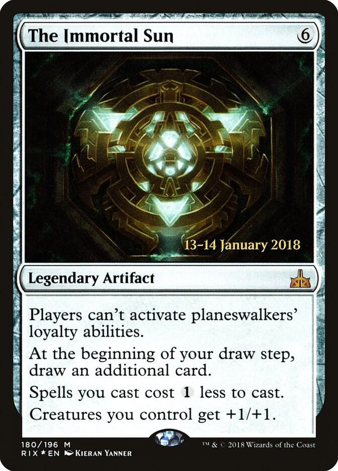 The Immortal Sun (180) [Prerelease Cards]