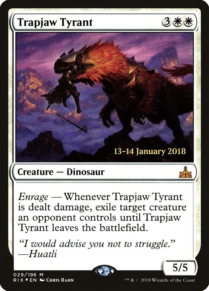Trapjaw Tyrant (29) [Prerelease Cards]