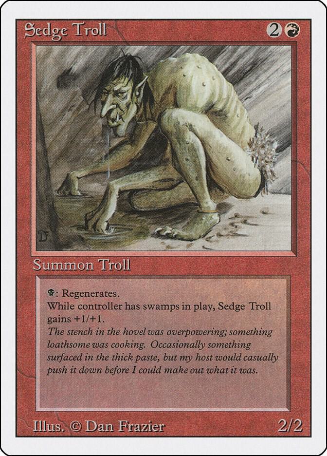 Sedge Troll (174) [Revised Edition]