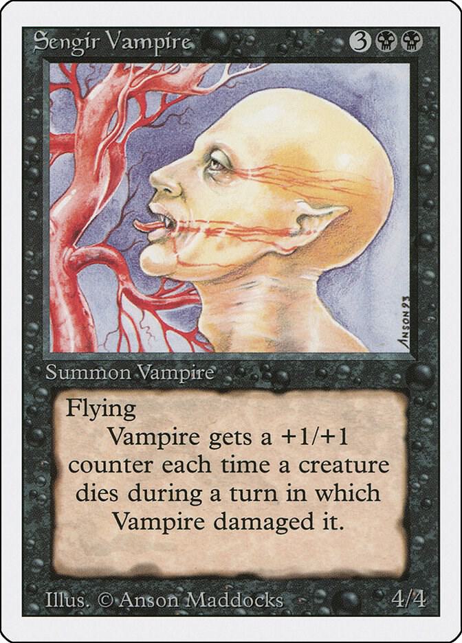 Sengir Vampire (129) [Revised Edition]