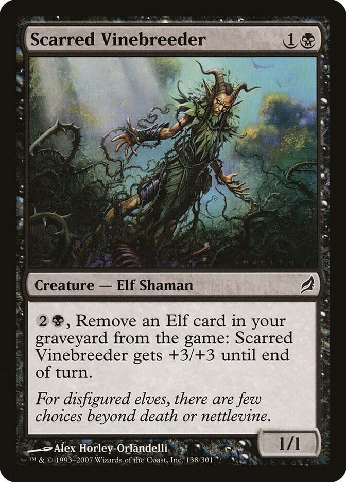 Scarred Vinebreeder (138) [Lorwyn]
