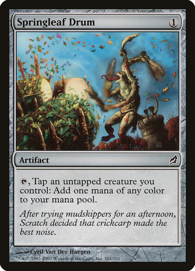 Springleaf Drum (261) [Lorwyn]