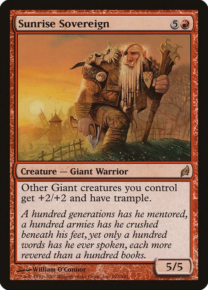 Sunrise Sovereign (192) [Lorwyn]