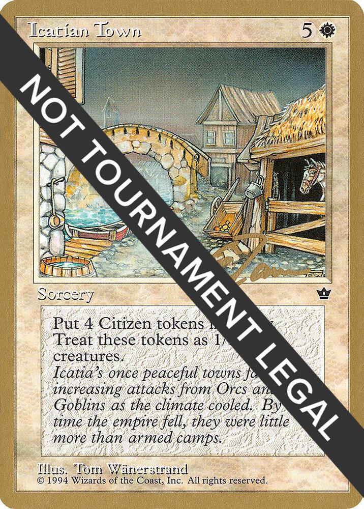 Icatian Town - 1996 Eric Tam (FEM) [World Championship Decks]
