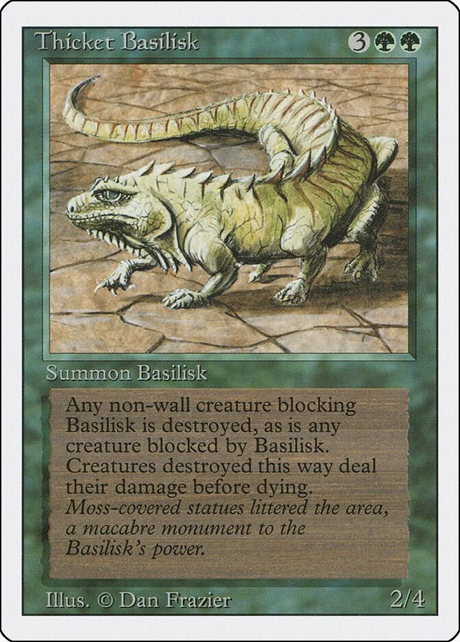 Thicket Basilisk (218) [Revised Edition]