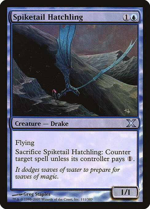 Spiketail Hatchling (111★) [Tenth Edition]