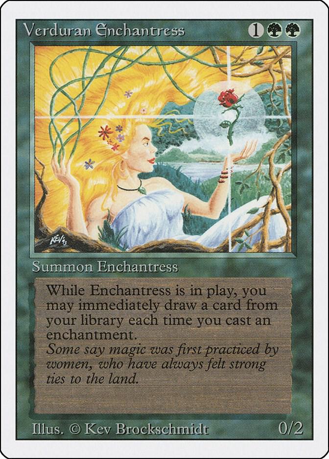 Verduran Enchantress (223) [Revised Edition]