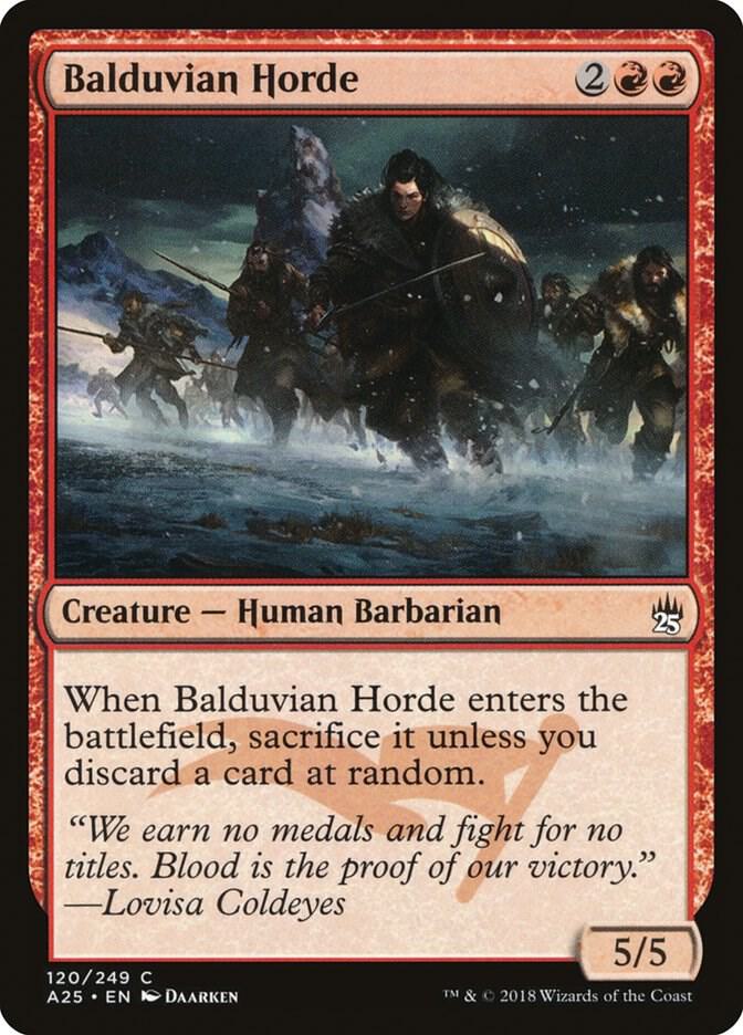 Balduvian Horde (120) [Masters 25]
