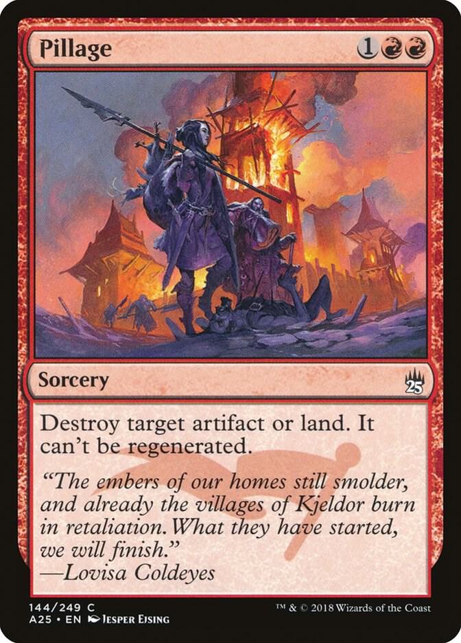 Pillage (144) [Masters 25]