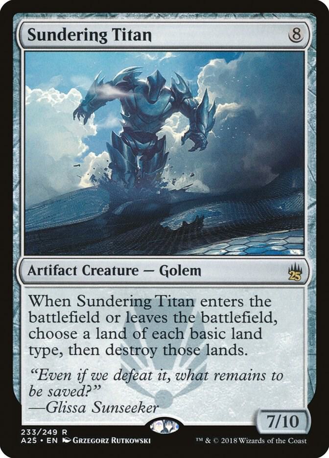 Sundering Titan (233) [Masters 25]