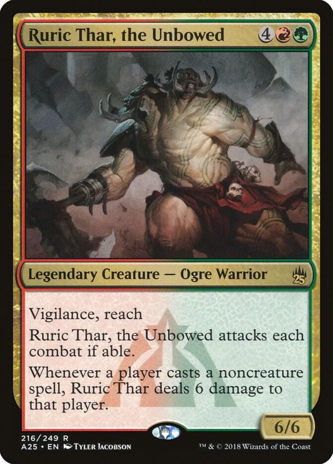 Ruric Thar, the Unbowed (216) [Masters 25]