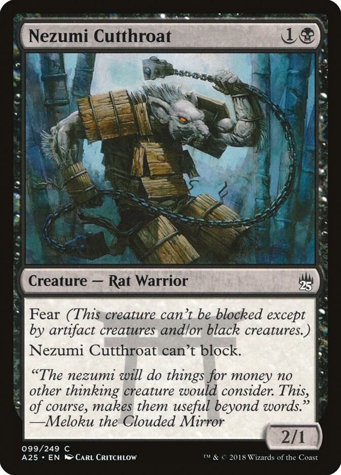 Nezumi Cutthroat (99) [Masters 25]