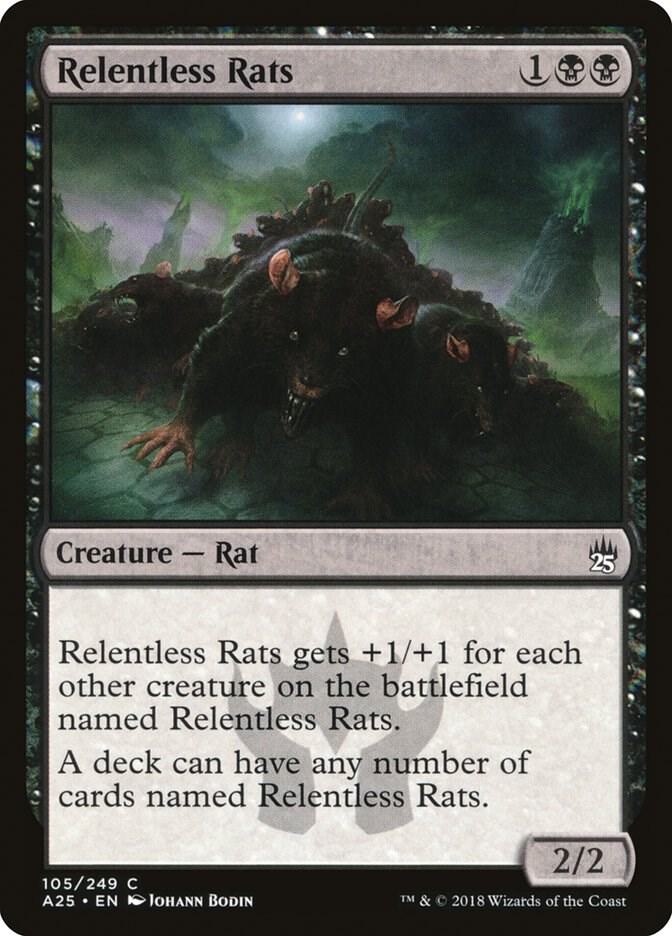 Relentless Rats (105) [Masters 25]