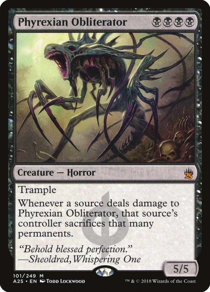Phyrexian Obliterator (101) [Masters 25]