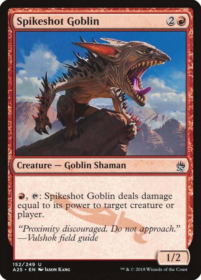 Spikeshot Goblin (152) [Masters 25]