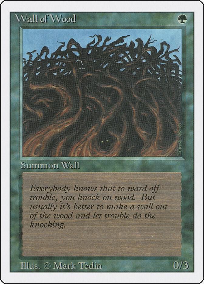 Wall of Wood (226) [Revised Edition]
