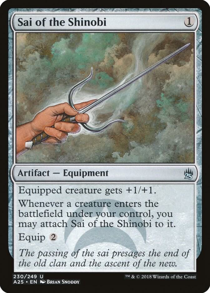 Sai of the Shinobi (230) [Masters 25]