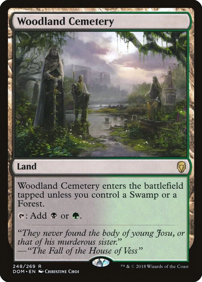 Woodland Cemetery (248) [Dominaria]
