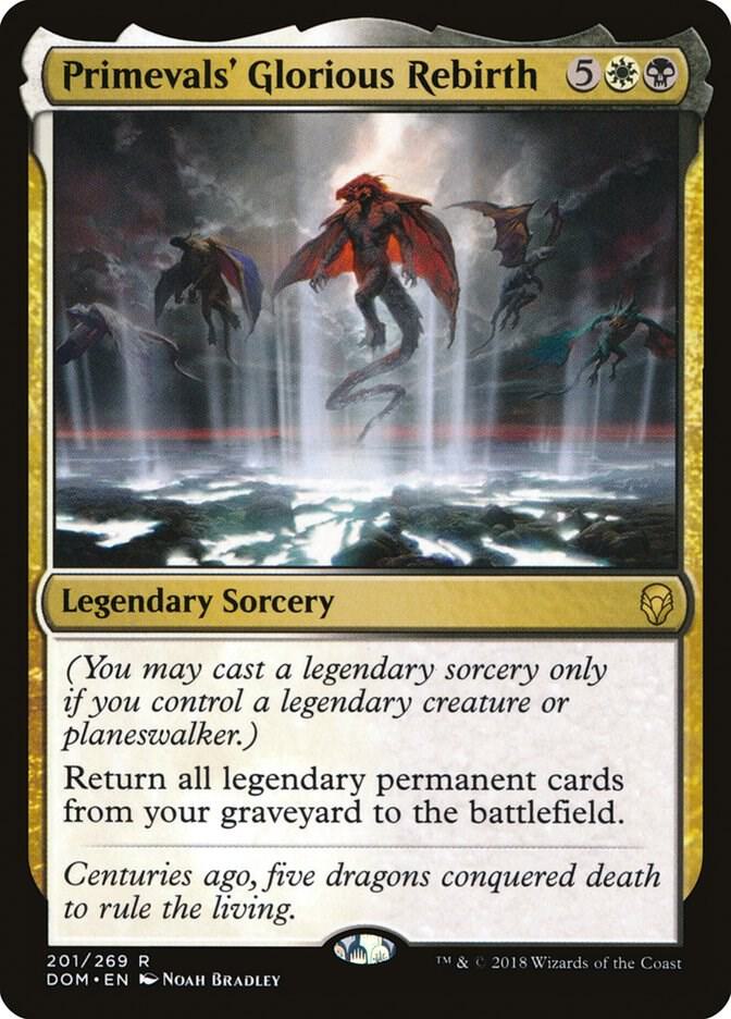 Primevals' Glorious Rebirth (201) [Dominaria]