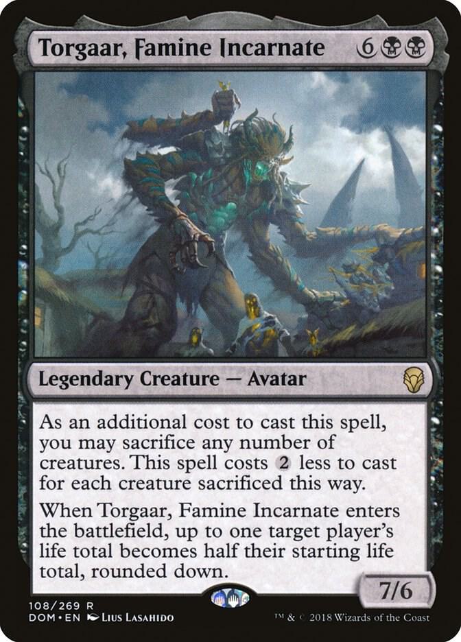 Torgaar, Famine Incarnate (108) [Dominaria]