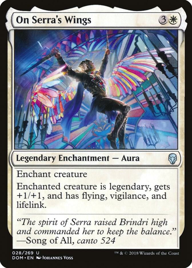 On Serra's Wings (28) [Dominaria]