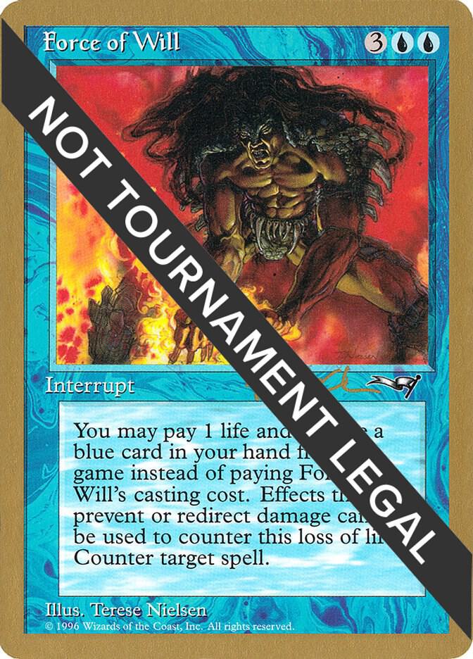 Force of Will - 1997 Paul McCabe (ALL) [World Championship Decks]